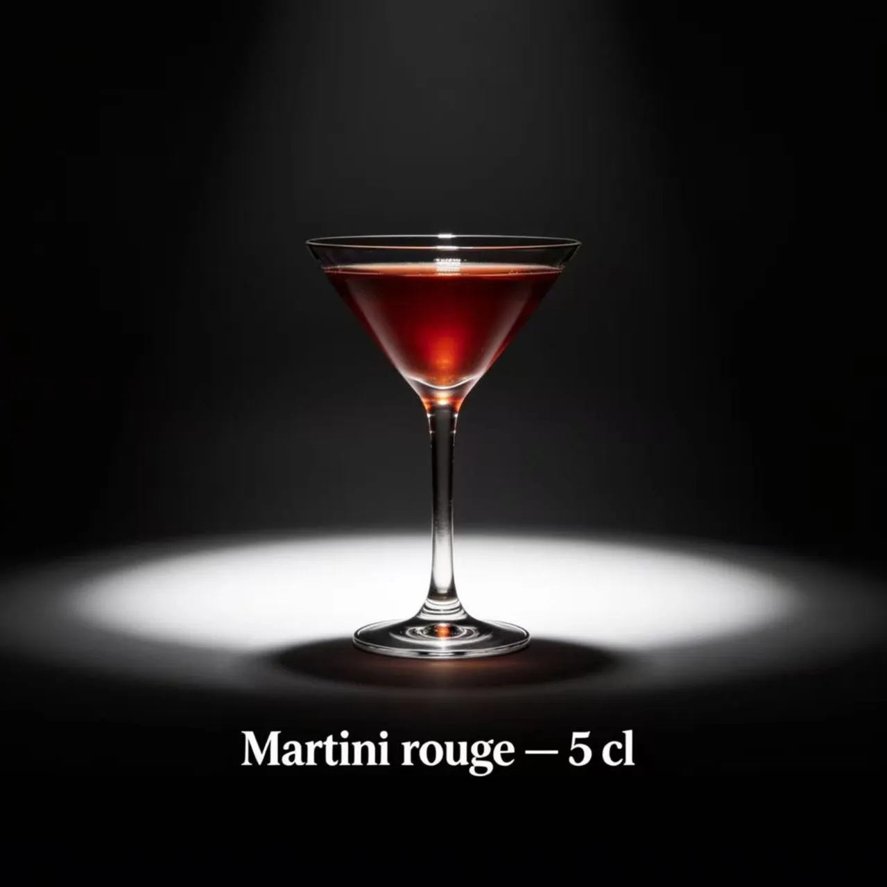 Martini rouge 5cl