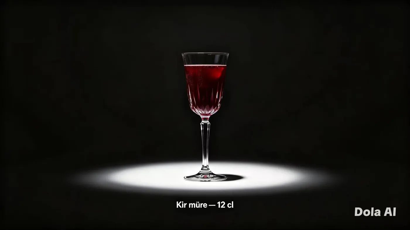 Kir mûre 12cl