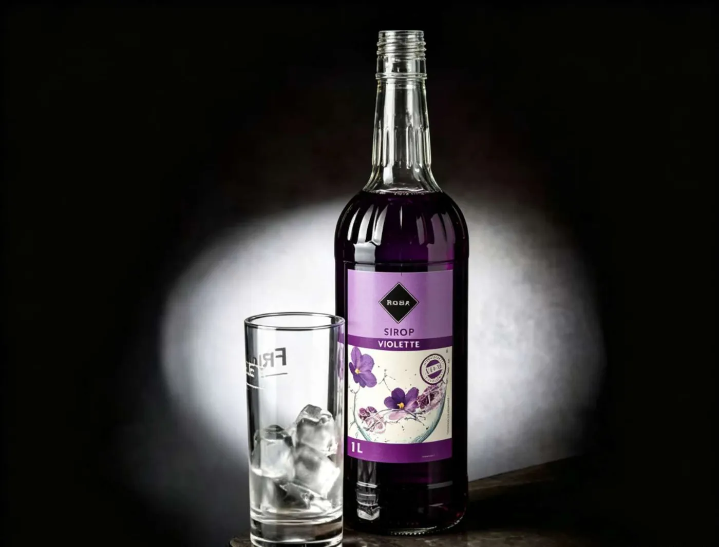 Sirop à l'eau violette 33cl