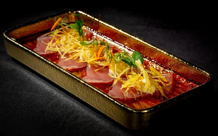 CARPACCIO THON WASABI – Sushijin, restaurant japonais à Olivet