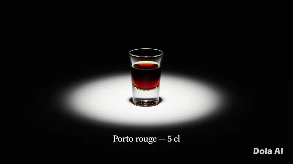Porto rouge 5cl