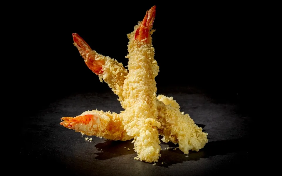 Crevettes tempura