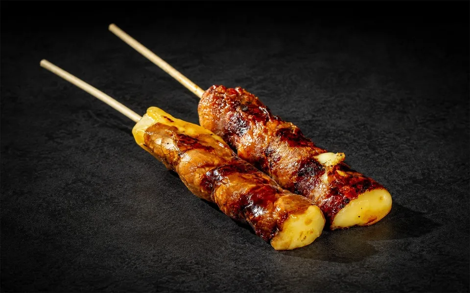 Brochette boeuf au fromage